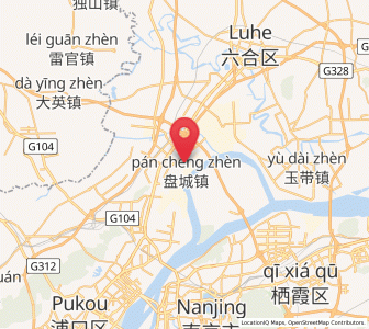 Map of Xichangmen, Jiangsu
