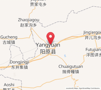 Map of Xicheng, Hebei