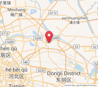 Map of Xiditou, Tianjin