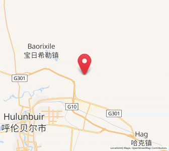 Map of Xie’ertala, Inner Mongolia