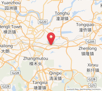 Map of Xiegang, Guangdong