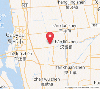 Map of Xiejia, Jiangsu