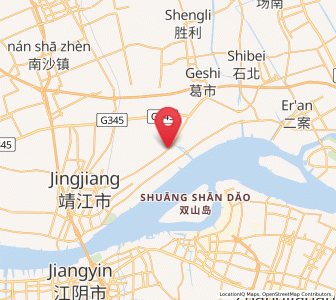 Map of Xieqiao, Jiangsu