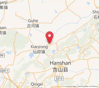Map of Xiexiang, Anhui