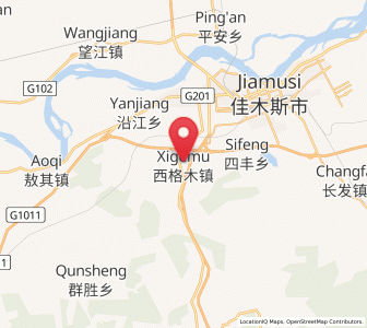 Map of Xigemu, Heilongjiang