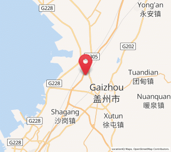 Map of Xihai, Liaoning