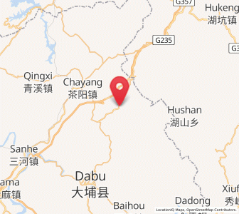 Map of Xihe, Guangdong