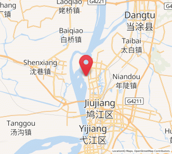 Map of Xiheshan, Anhui