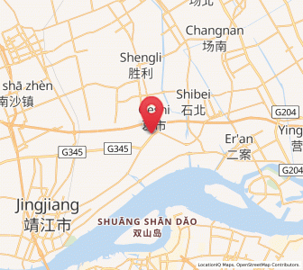 Map of Xilai, Jiangsu