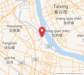 Map of Xilaiqiao, Jiangsu