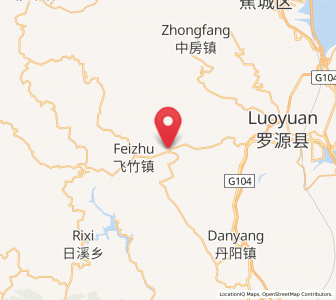 Map of Xilan, Fujian
