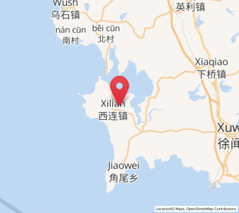 Map of Xilian, Guangdong