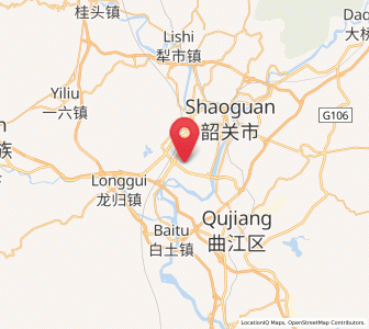 Map of Xilian, Guangdong