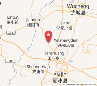 Map of Xiliguantun, Shandong