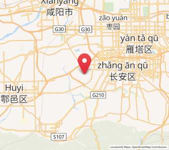 Map of Xiliu, Shaanxi