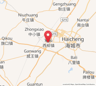 Map of Xiliu, Liaoning
