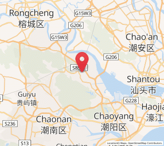 Map of Xilu, Guangdong