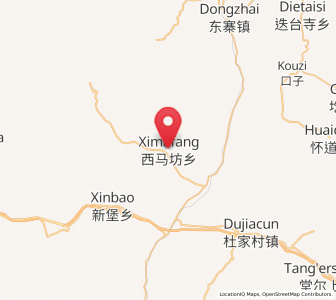 Map of Ximafang, Shanxi