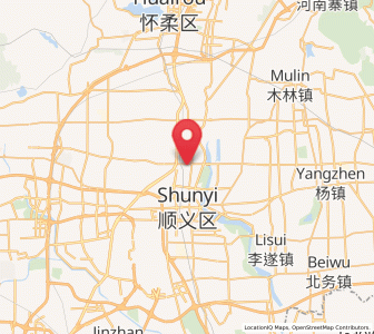 Map of Ximapo, Beijing