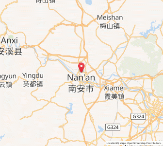 Map of Ximeicun, Fujian