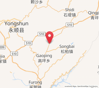 Map of Ximi, Hunan