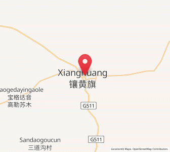 Map of Xin Bulag, Inner Mongolia