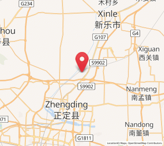 Map of Xin’an, Hebei