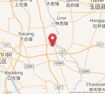 Map of Xin’anzhen, Tianjin