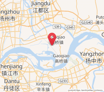 Map of Xinba, Jiangsu