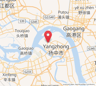 Map of Xinba, Jiangsu