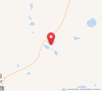 Map of Xinbaoli Gexi, Inner Mongolia