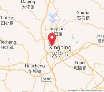 Map of Xinbei, Guangdong