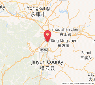 Map of Xinbi, Zhejiang