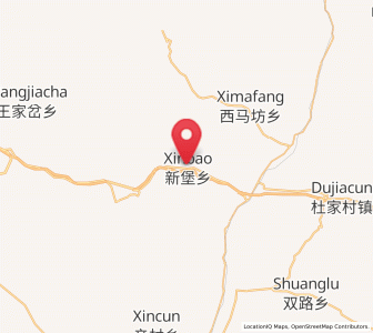 Map of Xinbu, Shanxi