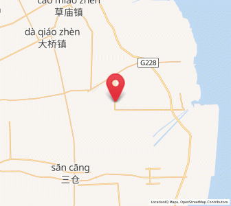 Map of Xincao, Jiangsu