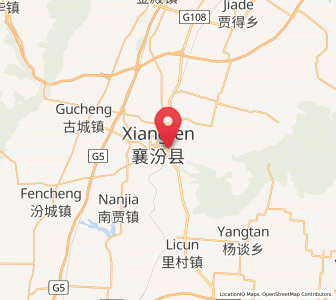 Map of Xincheng, Shanxi