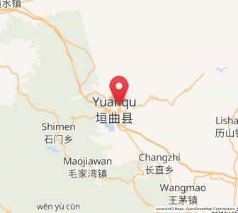 Map of Xincheng, Shanxi