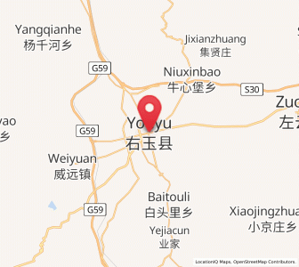 Map of Xincheng, Shanxi
