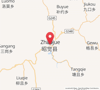 Map of Xincheng, Sichuan