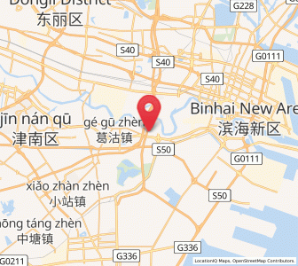 Map of Xincheng, Tianjin