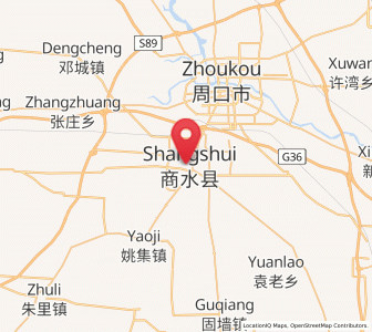 Map of Xincheng, Henan