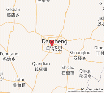 Map of Xincheng, Henan