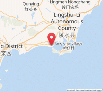 Map of Xincun, Hainan