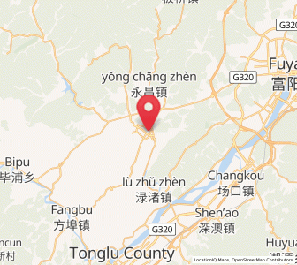 Map of Xindeng, Zhejiang