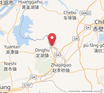 Map of Xindian, Hubei