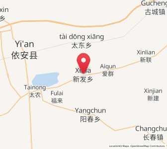 Map of Xinfa, Heilongjiang