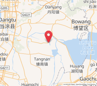 Map of Xinfeng, Anhui