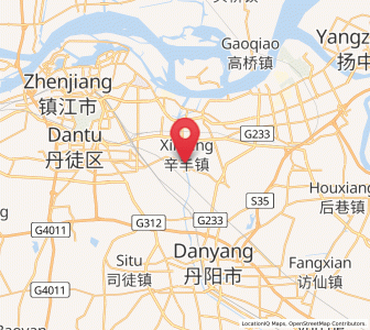 Map of Xinfeng, Jiangsu