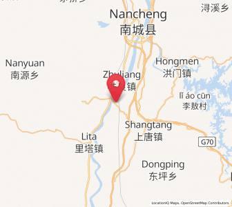 Map of Xinfengjie, Jiangxi