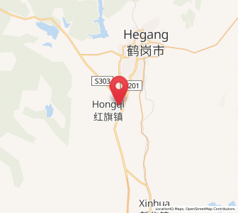 Map of Xing’an, Heilongjiang